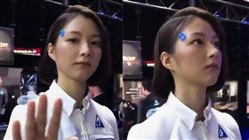 東京機器人展,演員,機器人,擬人,美女,遊戲　圖／翻攝自YouTube