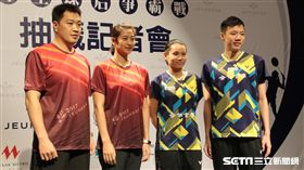 王琳,陳宏,戴資穎,王子維（圖／記者劉家維攝）