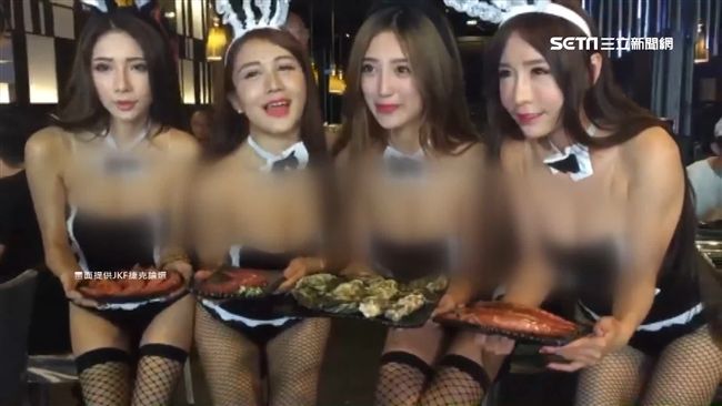 辣「兔女郎」店員　這店爆擠250人