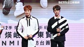 韓國雙人男子團體MXM首度來台舉辦專輯簽唱會吸引滿場歌迷熱情支持