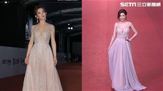 都是爆乳深V！郭書瑤、愷樂巧撞衫