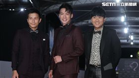 金鐘獎,紅毯,5566,孫協志,王仁甫,許孟哲（圖／記者邱榮吉攝影）
