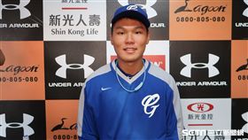 富邦悍將新秀范國宸。（圖／記者王怡翔攝）