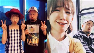 女友現身紅毯？阿達放閃喊寶貝加油