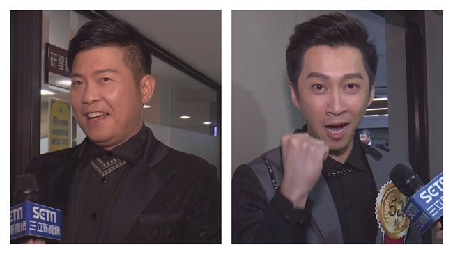 後台直擊／曾國城、陳漢典走輕鬆派