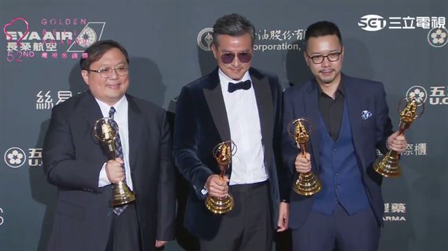 馬來西亞籍演員李銘順（中）以《做工的人》拿下金鐘獎迷你劇集男主角，演技備受肯定。(資料照)