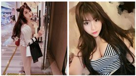  ▲Yumi.K逛街疑露奶。（圖／翻攝自Yumi.K臉書） https://www.facebook.com/pg/Yumik-294770854057858/photos/?ref=page_internal