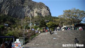 韓國旅遊,濟州島,山房山,山房窟寺。（圖／記者簡佑庭攝）