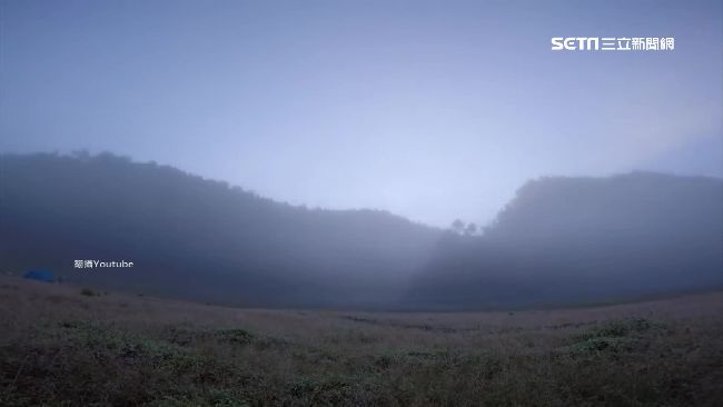 松蘿湖霧氣瀰漫…驚見另一個自己走來