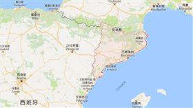 ▲西班牙加泰隆尼亞地區。（圖／翻攝自GOOGLE）