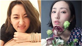 ▲人氣女星柯佳嬿。（合成圖／翻攝自柯佳嬿臉書）