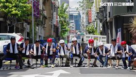 臺北市文昌家具街發展促進會主辦「2017樂活臺北 競速文昌」,辦公椅,飆椅競賽。（圖／臺北市文昌家具街發展促進會提供）