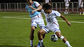 ▲中華隊在新教頭帶領下熟悉新戰術。（圖／足球協會提供）