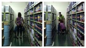 性福生產線？女同事角落低頭「吃吃」　網友驚這角度不科學
圖／翻攝自PTT
https://www.ptt.cc/bbs/Gossiping/M.1506989507.A.09B.html