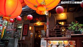 九份,茶樓,山城創作坊,山城美館,茶寮,悲情城市。（圖／記者簡佑庭攝）