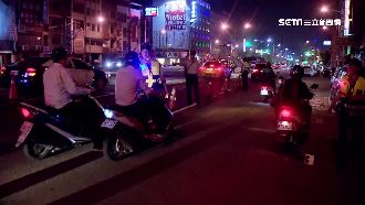 女騎士中秋小酌　爛醉闖紅燈遭狠撞飛