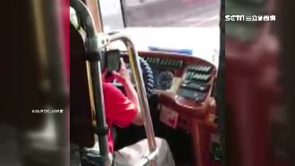 扯！日統客運司機國道上滑手機玩命