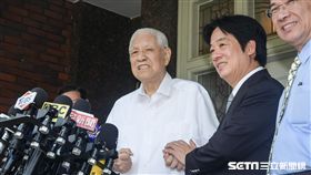 行政院長賴清德前往翠山莊拜會前總統李登輝 圖／記者林敬旻攝