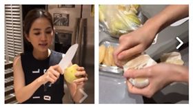 Selina,任家萱,Ella,陳嘉樺,中秋節,剝柚,翻攝自臉書