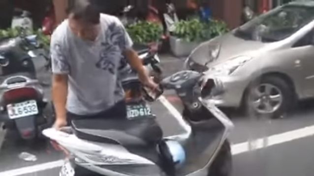 亂移機車硬要違停　男子堅稱我沒錯
