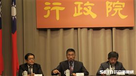 行政院會會後記者會。（記者盧素梅攝）