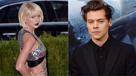 泰勒絲 Taylor Swift 哈利斯泰爾斯 Harry Styles 合成圖／美聯社／達志影像