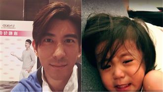 修杰楷變臉　咘咘1秒停哭嬌喊：把拔