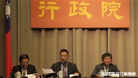 行政院會會後記者會。（記者盧素梅攝）