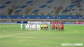 ▲台灣中華隊在國際友誼賽擊退蒙古。（圖／記者蕭保祥攝）