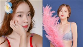 Ha Neul是韓國知名內衣女模，人妻身分被粉絲譽為「少女人妻」。（圖／翻攝IG）
