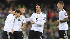 德國踢進世足賽。（圖／美聯社／達志影像）