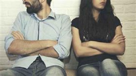 情侶、夫妻、吵架、爭執／達志影像／美聯社