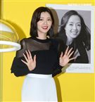 郭雪芙化身超模性感走秀，展現女性自信風格態度。（記者邱榮吉/攝影）