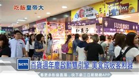 百貨週年慶開雙引擎！美食成吸客利器
