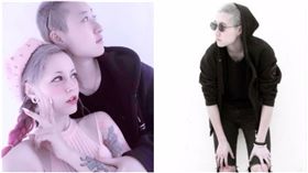 ▲小龍女和網紅女友認愛。（合成圖／翻攝自小龍女、Andi IG）