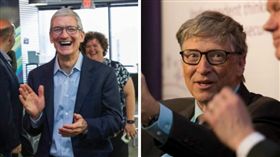 工作狂,起床,上班,庫克,比爾蓋茲,雷軍,馬雲,馬化騰（圖／翻攝自推特）