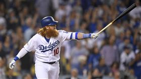 ▲洛杉磯道奇Justin Turner季後賽單場5打點追平隊史紀錄。（圖／美聯社／達志影像）