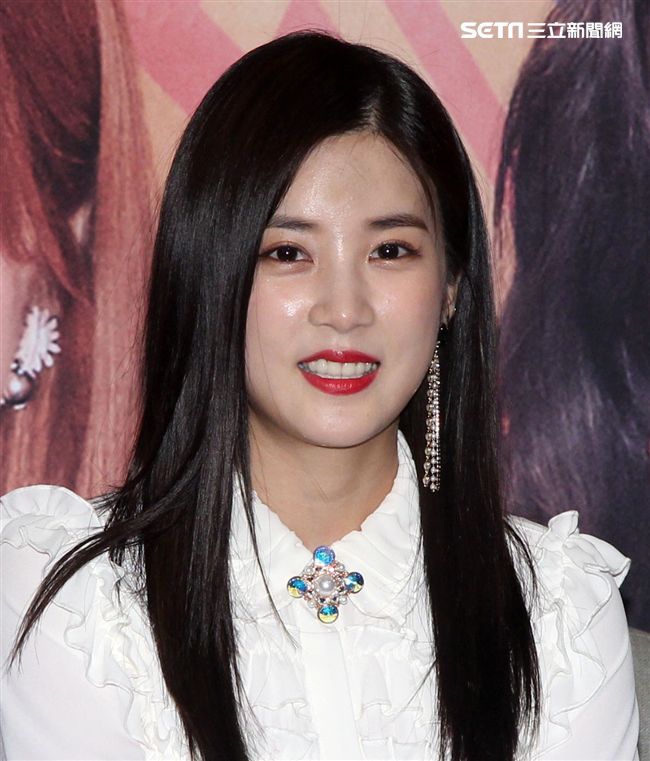 韓國女子音樂組合0Apink成員朴初瓏。（記者邱榮吉/攝影）