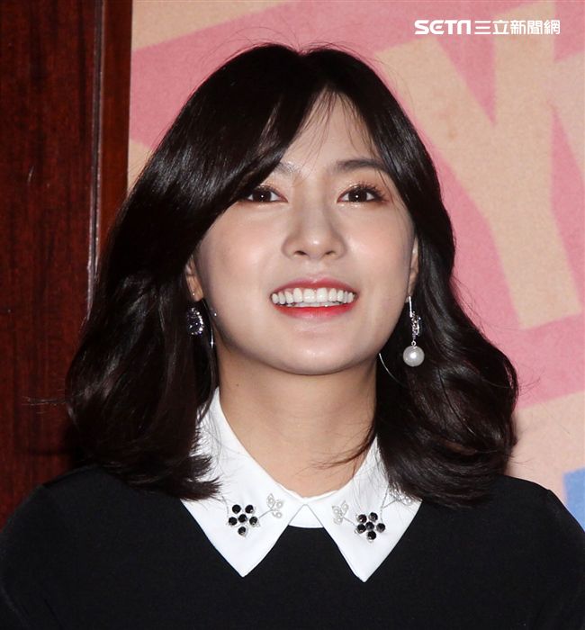 韓國女子音樂組合0Apink成員吳夏榮。（記者邱榮吉/攝影）