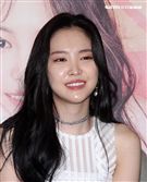 韓國女子音樂組合0Apink成員孫娜恩。（記者邱榮吉/攝影）