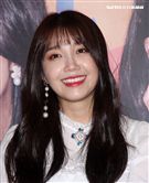 韓國女子音樂組合0Apink成員鄭恩地。（記者邱榮吉/攝影）