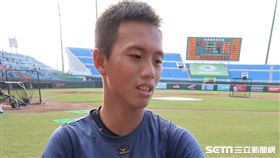 中信兄弟新秀陳柏豪。（圖／記者王怡翔攝）