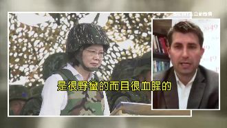 獨／專訪易思安　中國擬暗殺台灣總統