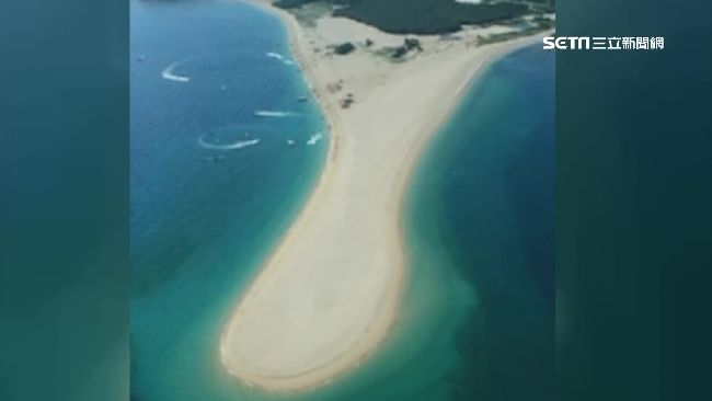 大自然的力量　澎湖吉貝島竟不斷長大