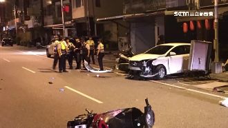 花蓮市區飛車追逐　40人持刀棍鬥毆