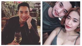 賴弘國,爆乳妹（合成圖／翻攝自臉書、賴弘國IG）