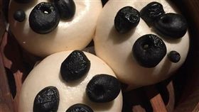 港式,飲茶,流沙包,熊貓,造型,走鐘　圖／翻攝自爆料公社