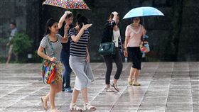 天氣,下雨,對流,氣象
圖／中央社