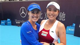 ▲辛吉絲與詹詠然。（圖／取自詹詠然粉絲團）