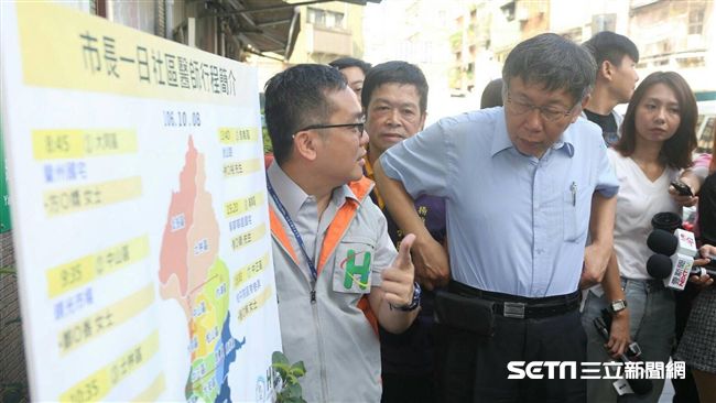 白晝之夜文資團體抗議　柯：沒必要